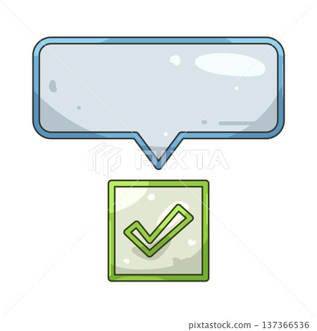 Illustration of checkmark  137366536