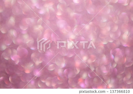 Soft pink bokeh glitter background with dreamy light circles for festive and romantic designs Soft pink bokeh glitter background with dreamy light circles for festive and romantic designs 137366810