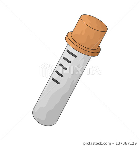 Illustration of Test Tube Illustration of Test Tube 137367129
