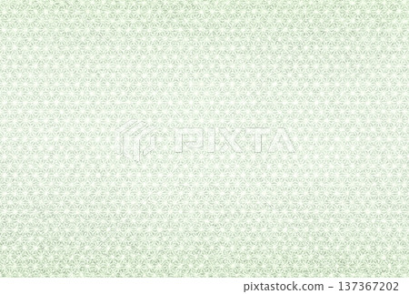 Background image 3: A delicate, sparkling, pale matcha green pattern overlaid with a white hemp leaf pattern Background image 3: A delicate, sparkling, pale matcha green pattern overlaid with a white hemp leaf pattern 137367202