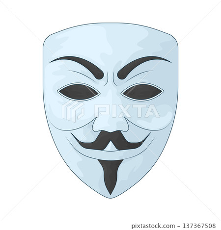 Illustration of Anonymous Mask 137367508