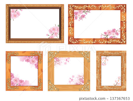 春櫻花相框套裝 春櫻花相框套裝 137367653