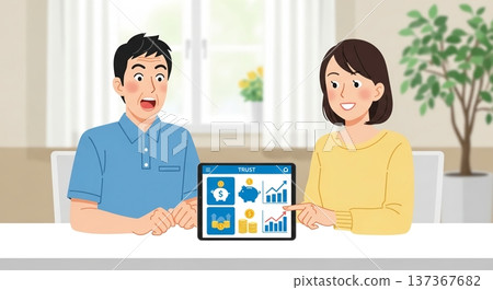 Data analysis brings smiles to couples' faces! Planning for the future 137367682