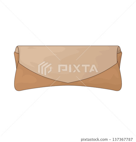 Illustration of Clutch Bag Illustration of Clutch Bag 137367787
