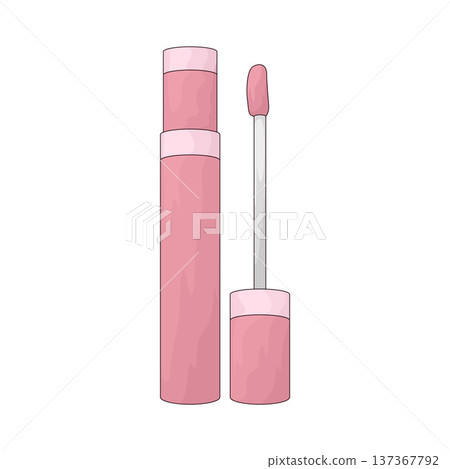 Illustration of Lip Gloss 137367792