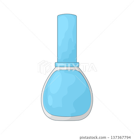 Illustration of Nail Polish Illustration of Nail Polish 137367794