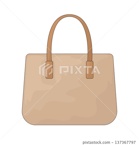 Illustration of Handbag Illustration of Handbag 137367797