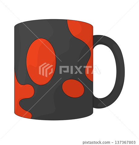 Illustration of Customizable Mug 137367803