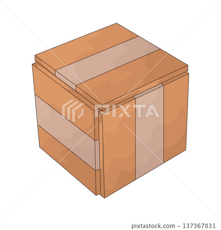 Illustration of Gift package 137367831