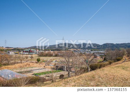 Rural scenery from the right bank of the Kizu River, Joyo City, Kyoto Prefecture Rural scenery from the right bank of the Kizu River, Joyo City, Kyoto Prefecture 137368155