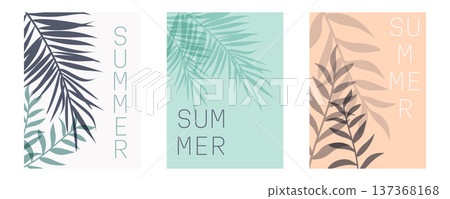 minimalistic summer posters 137368168