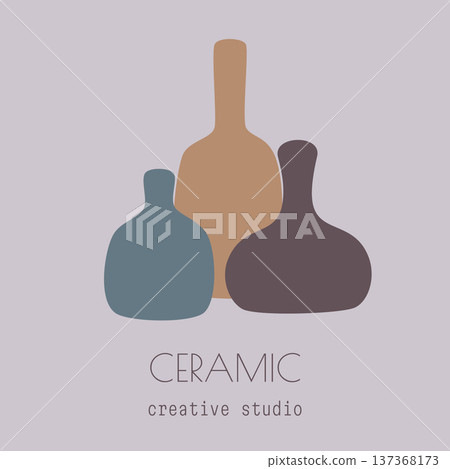 ceramic studio illustration ceramic studio illustration 137368173