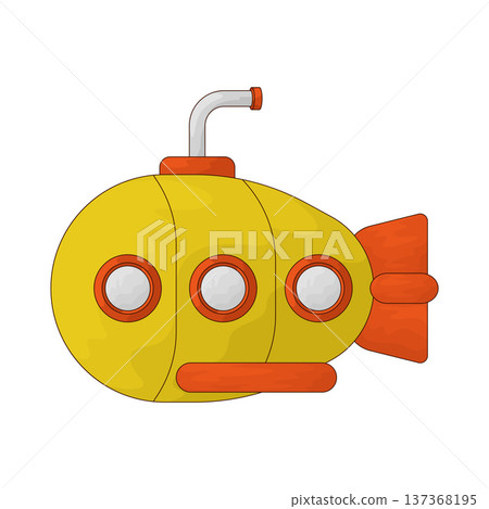 Illustration of Submarine 137368195