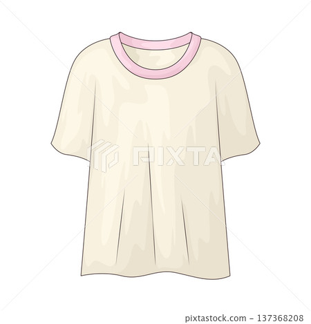 Illustration of T-shirt 137368208