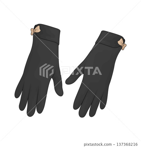 Illustration of Gloves 137368216