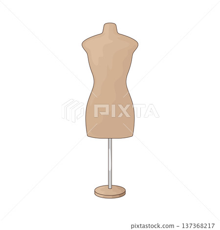 Illustration of Mannequin 137368217