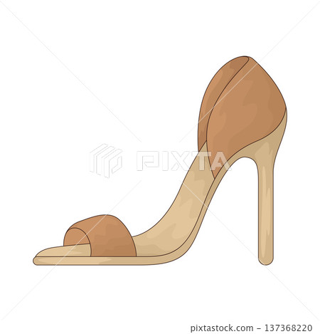 Illustration of High Heels Illustration of High Heels 137368220