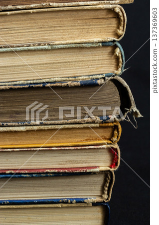 Book background. Old books in the library. Bookshelf shop, Knowledge publications literature. Bookish bookstore, Bookcrossing Book background. Old books in the library. Bookshelf shop, Knowledge publications literature. Bookish bookstore, Bookcrossing 137369603