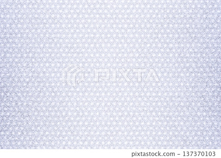 Background image 6: A delicate, sparkling, light mauve pattern overlaid with a white hemp leaf pattern 137370103