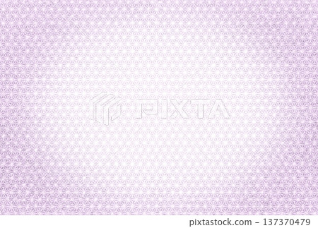 Background image 15: A delicate, sparkling pale purple pattern overlaid with a white hemp leaf pattern 137370479