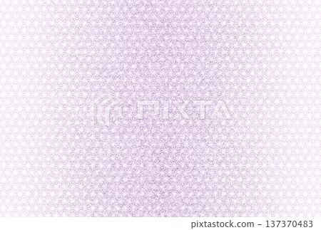 Background image 19: A delicate, sparkling, pale purple pattern with a white hemp leaf pattern overlaid on it. 137370483