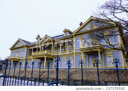 Hakodate, Hokkaido: Former Hakodate Ward Public Hall: A stately Western-style building and a historic structure Hakodate, Hokkaido: Former Hakodate Ward Public Hall: A stately Western-style building and a historic structure 137370592