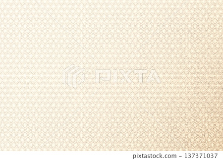 Background image 7: A delicate, glittering light brown pattern overlaid with a pale yellow hemp leaf pattern 137371037