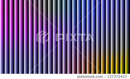 Colorful Gradient Color Swatches for Design Inspiration. Ribbed Glass Fractal Neon Background Design. Colorful Gradient Color Swatches for Design Inspiration. Ribbed Glass Fractal Neon Background Design. 137372425