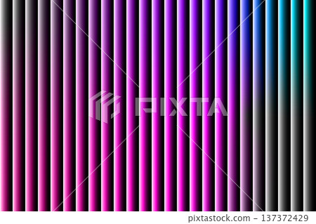 Fractal Neon Ribbed Glass Background Abstract Gradient Mesh Background Colorful Vertical Stripes. Fractal Neon Ribbed Glass Background Abstract Gradient Mesh Background Colorful Vertical Stripes. 137372429