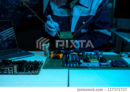 Repairing and upgrade mobile phone, electronic, computer hardware and technology concept. Repairing and upgrade mobile phone, electronic, computer hardware and technology concept. 137372737