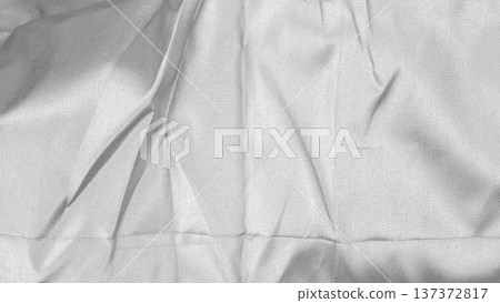 Crumpled shiny silver fabric metal texture background Crumpled shiny silver fabric metal texture background 137372817