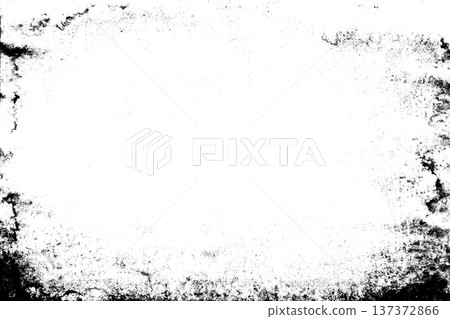 Abstract grunge black and white distressed texture background 137372866