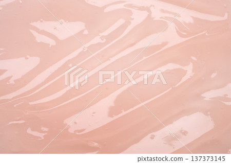 Pink lotion beauty skincare cream texture cosmetic product background 137373145