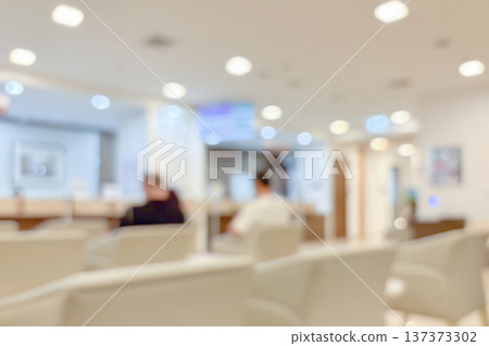 Abstract blur hospital clinic medical interior background 137373302