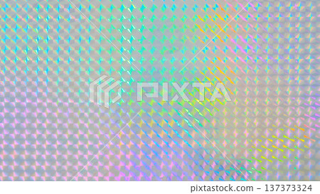 Holographic rainbow foil iridescent texture abstract hologram background Holographic rainbow foil iridescent texture abstract hologram background 137373324