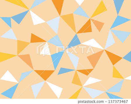 Geometric pattern, triangle, orange, light blue Geometric pattern, triangle, orange, light blue 137373467