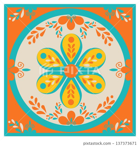 Mediterranian vector retro seamless pattern Mediterranian vector retro seamless pattern 137373671