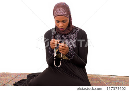 portrait of young muslim woman. portrait of young muslim woman. 137375602