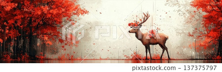 Cute Blue Frog with Big Eyes and Crown on a Light Background Perfect for Children Designs 137375797