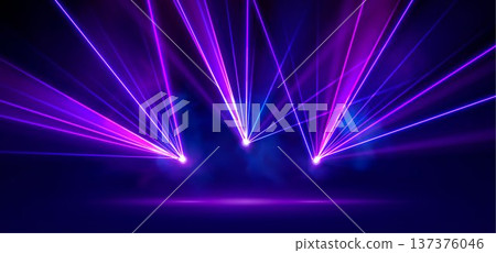 Laser beams flare, dynamic light rays Laser beams flare, dynamic light rays 137376046