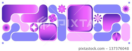 Bento grid layout, geometric boxes, abstract shape Bento grid layout, geometric boxes, abstract shape 137376048