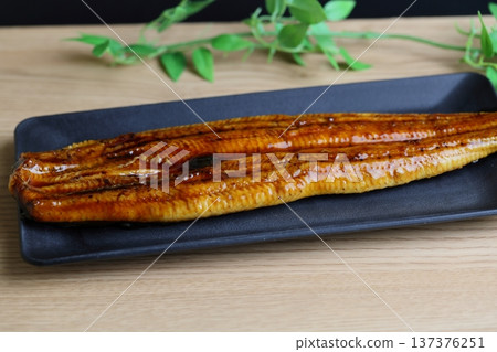 Domestic eel skewers Domestic eel skewers 137376251
