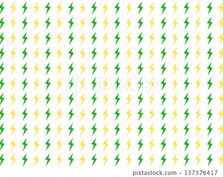 Yellow-green lightning background material Yellow-green lightning background material 137376417