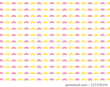 黃桃鬍子背景素材 137376474