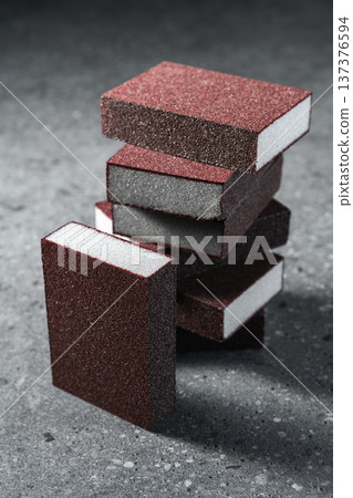 Sandpaper block 137376594