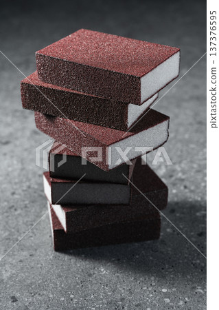 Sandpaper block 137376595