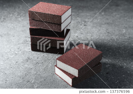 Sandpaper block 137376596