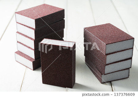 Sandpaper block 137376609