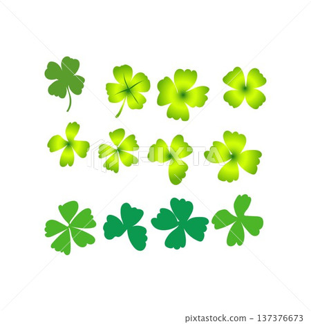 shamrock green saint patrick's day vector illustration shamrock green saint patrick's day vector illustration 137376673