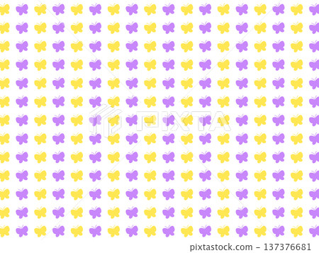 黃紫色蝴蝶背景素材 黃紫色蝴蝶背景素材 137376681